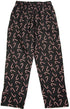 NORTY Mens S-2XL Black Candy Canes Pajama Pant 34029