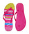 Norty Womens EVA Flip Flop Sandal Pink Stripe 22018B