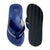 NORTY Men's Sandals for Beach, Casual, Outdoor & Indoor Flip Flop 11159 Navy Prepack