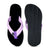 NORTY Women's Sandals for Beach, Casual, Outdoor & Indoor Flip Flop 12228 Purple Prepack