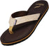 Norty WOMENS 5-10 SANDAL FLIP FLOP KHAKI BROWN