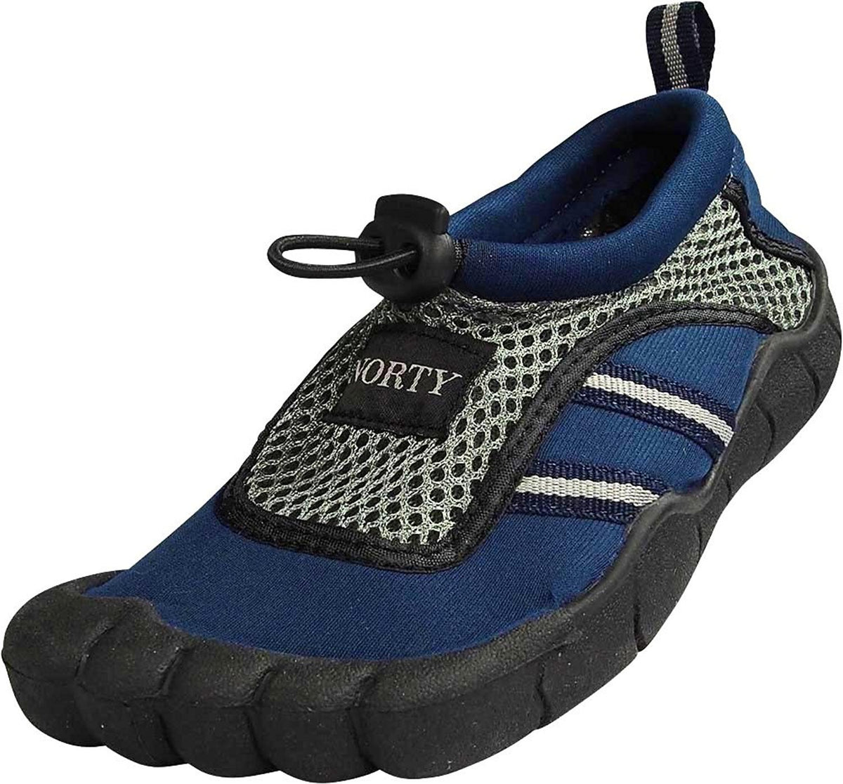 Norty Young Mens Skeletoe Aqua Wave Water Shoe Runs 1 Size