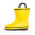 Norty Kids 11-3 Yellow Black Rubber Rain Boot 16423 Prepack