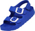 Norty TODDLER GIRL SIZES 6-11 BUCKLE CLOG BLUE