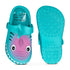 Norty TODDLER GIRL 6-11 CLOG SHARK TURQUIOSE