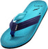 Norty WOMENS 5-10 SANDAL FLIP FLOP BLUE   12030