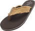 Norty Mens Lightweight Flip Flop Sandal Grey