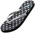 NORTY Women 5-10 Black/Silver Dot Sandal 22014A