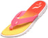 Norty WOMENS 6-11 ATHLEISURE SANDAL PINK YELLOW Prepack