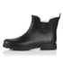 Norty Women 6 Chelsea Ankle Rain Boot Black Matte