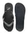 Norty Mens EVA Flip Flop Sandal Black Prepack 22007A