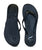Norty Womens EVA Flip Flop Sandal Black 22015A