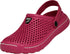 Norty Womens Lightweight Clog Hot Pink