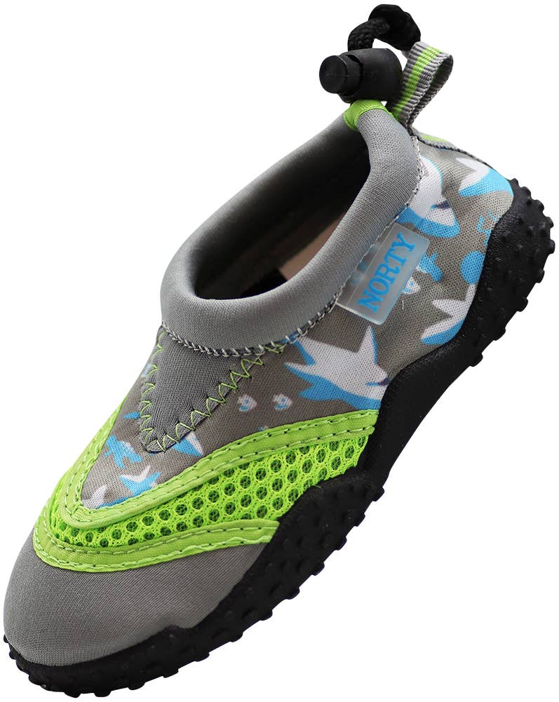 NORTY Tod Boy 5-10 Grey Dolphin Watershoe 38956 – The Norty