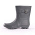 Norty Women 9 Calf Bootie Rain Boot Grey Matte