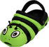 Norty Toddler Boy Sizes 7-12 Bug Clog Lime Black