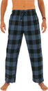 NORTY Mens S-2XL Blue Buffalo Pajama Pant 34000 Prepack