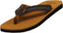 Norty Mens Flip Flop Sandal Camel Brown   11129