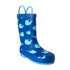 Norty Kids 11-3 Whale Rubber Rain Boot 22050