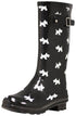 Norty Women Mid Calf 11 Rain Boot Scotty Dog