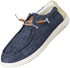 Norty Mens 8-13 Navy Laceup Boat Shoes