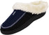 NORTY Mens M-2XL Navy/Black Clog Slippers 15085