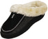 NORTY Mens M-2XL Black/Grey Clog Slippers 15083