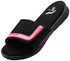 NORTY Womens 5-10 Black/Pink Sandal 12118