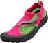 NORTY Tod Girl 5-10 Fuchsia/Lime Watershoe 38890T