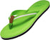 Norty WOMENS 5-10 SANDAL FLIP FLOP GREEN