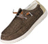 Norty Mens 8-13 Chocolate Laceup Boat Shoes Prepack