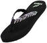 Norty WOMENS 5-10 SANDAL FLIP FLOP BLACK GREY