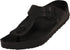 Norty Womens Flip Flop Clog Black