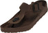 Norty Womens Flip Flop Clog Brown