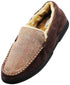 NORTY Mens M-2XL Brown Herringbone Slippers 15070