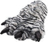 NORTY Mens L White Tiger Slippers 17026