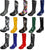 New Womens Rain Boots Rubber Solid Color Hi Height Wellie Hi Calf Snow Rainboots, 38740