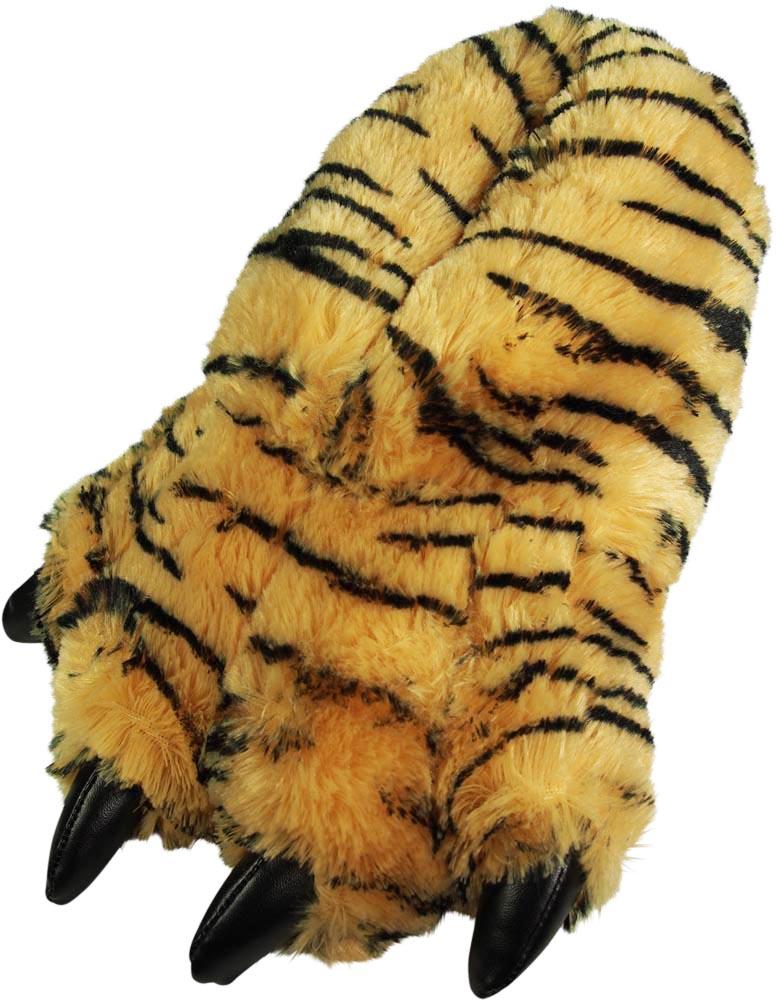 Aroma Home Fuzzy Friends Tiger Slippers | Tiger slippers, Funny slippers,  Animal slippers