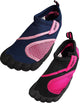 Norty Girls / Toddler Aqua Water Socks Waterproof Slip-on Shoes for Pool & Beach, 39686