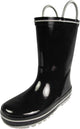 Norty Toddlers Big Kids Boys Girls Waterproof Rubber Rain Boots, 39815