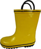 Norty Toddlers Big Kids Boys Girls Waterproof Rubber Rain Boots, 39815