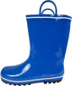 Norty Toddlers Big Kids Boys Girls Waterproof Rubber Rain Boots, 39828