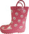 Norty Toddlers Big Kids Boys Girls Waterproof Rubber Rain Boots, 39828