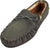 Norty Mens Genuine Leather Cowhide Suede Slippers - Moccasin Slip On Loafer, 39861