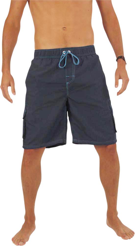 Norty Mens Swim Trunks - Watershort Swimsuit - Cargo Pockets - Drawstr –  The Norty Brand