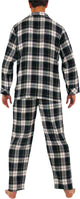 Norty Mens Cotton Yarn Flannel Pajama Lounge Sleep Sets - 16 Prints Available, 39990