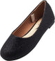 Norty Girls Fashion Ballerina Ballet Slip On Flat Shoe Toddler Girls Sizes, 40066