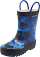 Norty Toddlers Kids Boys Girls Waterproof Rubber Printed Rain Boots -13 Patterns, 40133