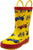 Norty Big Kids Boys Girls Waterproof Rubber Printed Rain Boots - 13 Patterns, 40145