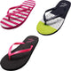 Norty Womens Summer Comfort Casual Thong Flat Flip Flops Sandals Slipper Shoes, 40324